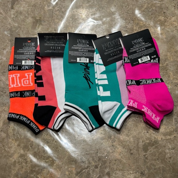 PINK Victoria's Secret Other - PINK Victoria's Secret Colorful Ankle Socks Collection